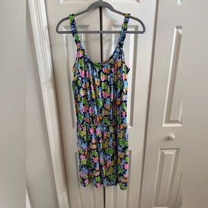 Lilly Pulitzer Disney Loro Romper Size L